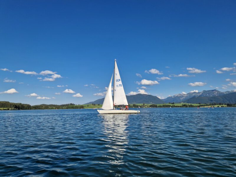 5.9. bis 12.9.2025 am Forggensee